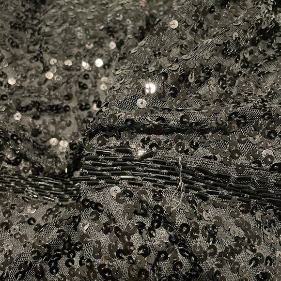 Smart Set Black Sequins Mini Dress - Picture 8 of 9